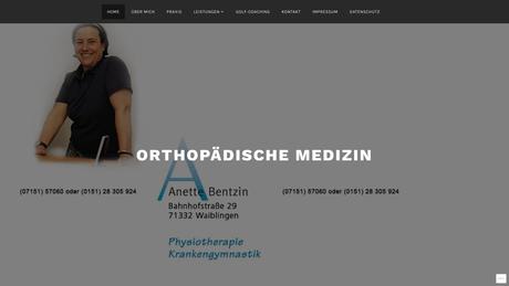A. Bentzin M. Zeller F. Gyarmati Krankengymnastik Physiotherapie