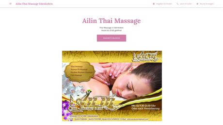 Ailin Thail&auml;ndische Massagen
