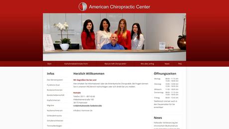 American Chiopractic Shaw Robert Dr. u. K&ouml;hler-R&ouml;nnberg Karina Zentrum f&uuml;r Chiropraktik Shiatsu u. Kinesiologie