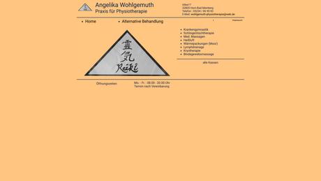 Angelika Wohlgemuth Physiotherapeutin