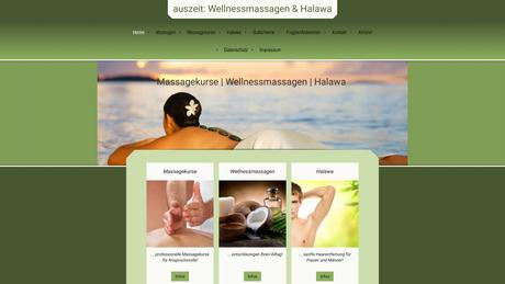 auszeit: wellnessmassagen & halawa®