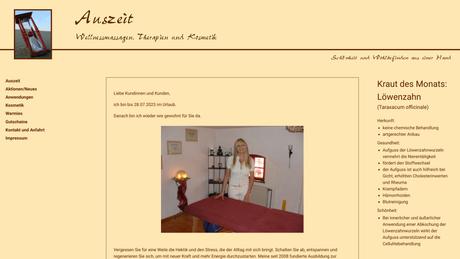 Auszeit Wellnessmassagen und -Therapien Simone Utzinger
