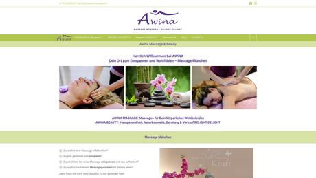 Awina Massage M&uuml;nchen