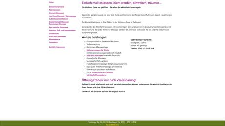 B. Strobel-Gulde Wellness Oase Wohlfühlmassagen