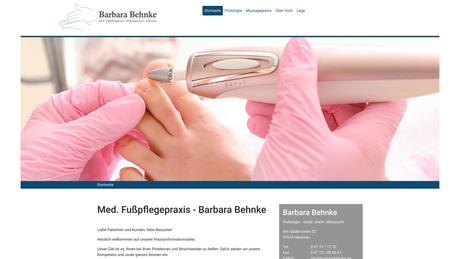 Behnke Barbara Praxis f&uuml;r Massage und Med. Fu&szlig;pflege