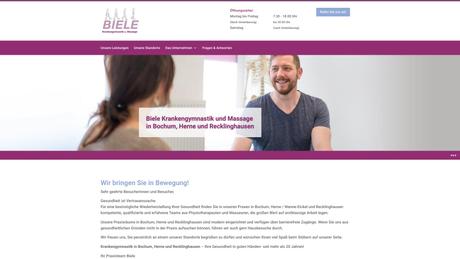 Biele Krankengymnastik & Massage