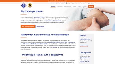 Block Massage u. Krankengymnastik Massage und Krankengymnastik