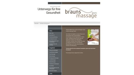 Brauns mobile Massage Praxis Massage Praxis