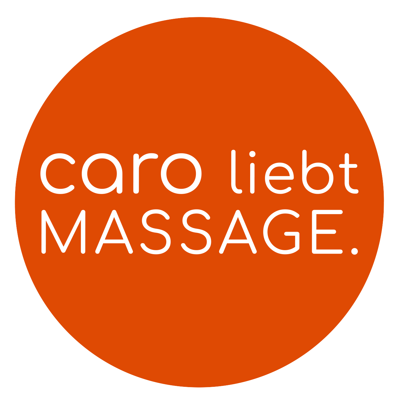 Caro liebt Massage.