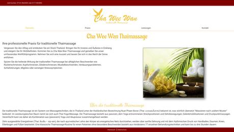 Chaweewan Steeger Traditionelle Thaimassage