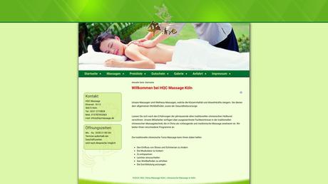 Chinesisches Gesundheitszentrum K&ouml;ln TCM MASSAGE
