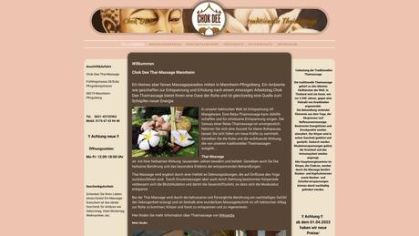Chok Dee Traditionelle Thaimassage