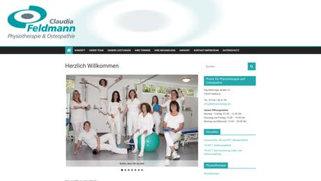 Claudia Feldmann Praxis für Physiotherapie
