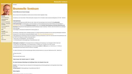 Dipl. oec. troph. Rainer Brummelte Ernährungsberatung