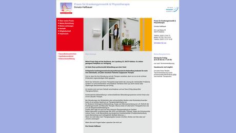 Dr.med. Thomas Hallbauer Orthopäde Donata Krankengymnastin