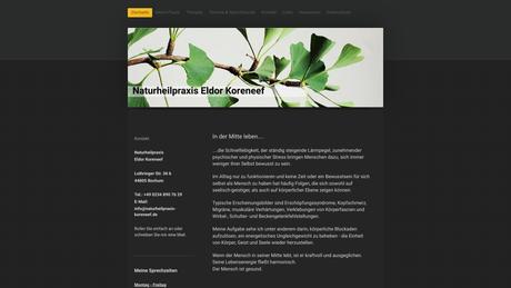 Eldor Koreneef Heilpraktiker und Naturheilpraxis
