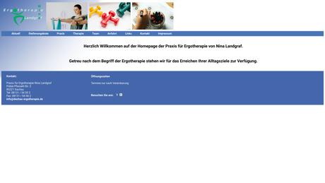 Ergotherapiepraxis Nina Landgraf Ergotherapie