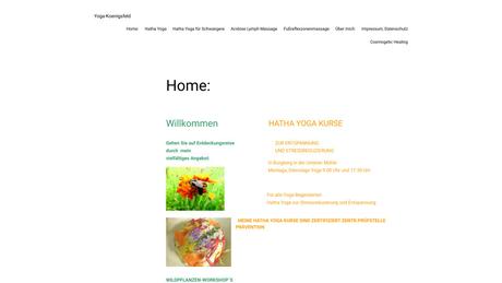 Ern&auml;hrung, Massagen und Yoga, Susanne Haffa