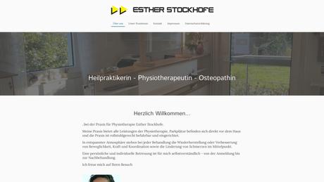Esther Stockhofe Krankengymnastik u. Massage
