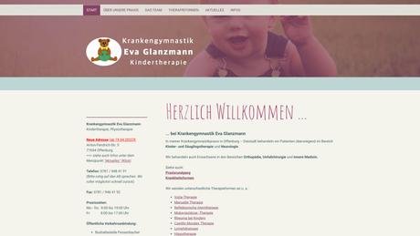 Eva Glanzmann Krankengymnastik Kindertherapie
