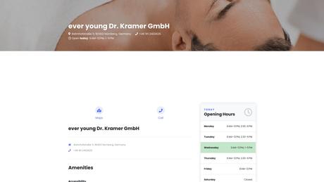 everyoung Dr. Kramer GmbH Kosmetik, Laserkosmetik
