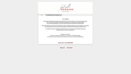 Feel Well Massage - Jochen Jenal Massagebetrieb