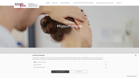 Frank Sch&auml;fle Krankengymnastik Massage Lymphdrainage