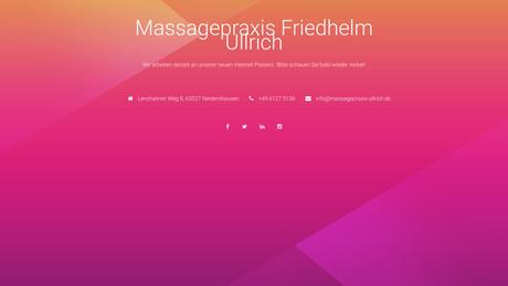Friedhelm Ullrich Massagepraxis
