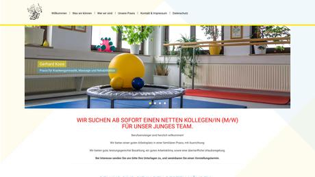 Gerhard Koos Praxis für Krankengymnastik