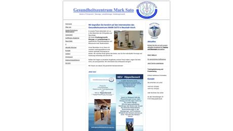 Gesundheitszentrum Mark Sato Massage, Lymphdrainage, KG u. MTT