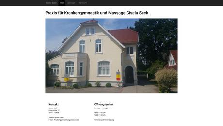 Gisela Suck Krankengymnastik und Massagen
