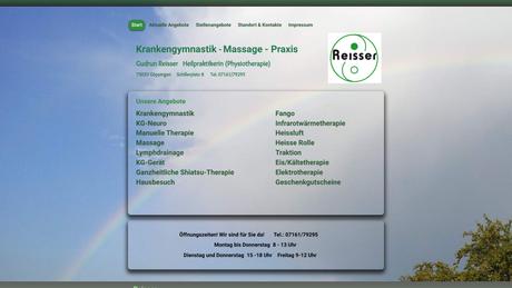 Gudrun Reisser Krankengymnastik und Massagen