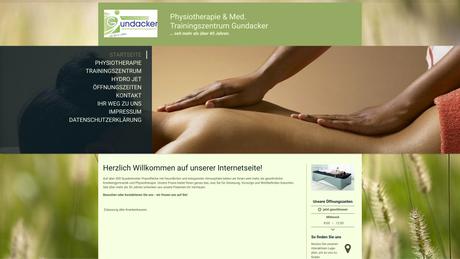 Hans P. Gundacker Praxis f&uuml;r Physiotherapie