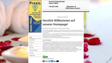 Herbert M&auml;hler Krankengymnastik Physiotherapie