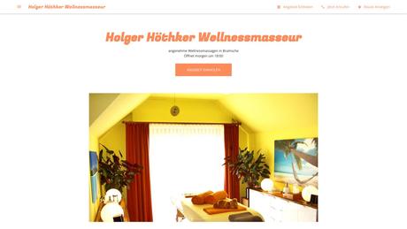 Holger Höthker Wellnessmasseur