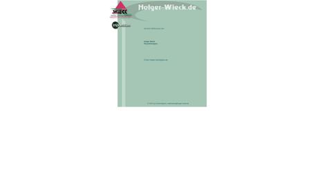 Holger Wieck Massage