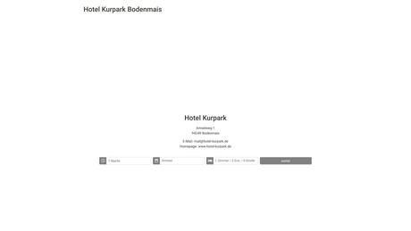 Hotel Kurpark Hotel