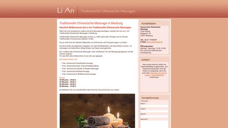 Huang Yuan Chinesische Massage