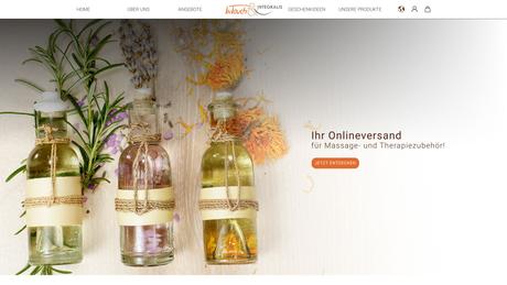 Integralis-Shop: Versandhandel f&uuml;r Massage- und Therapiezubeh&ouml;r