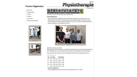 Jochen H&ouml;gemeier Heilpraktiker der Physiotherapie