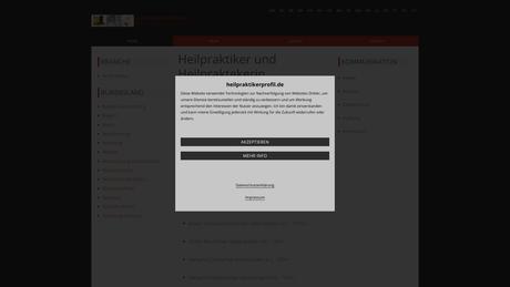 J&uuml;rgen Mische Heilpraktiker Praxis f&uuml;r physikalische Therapie
