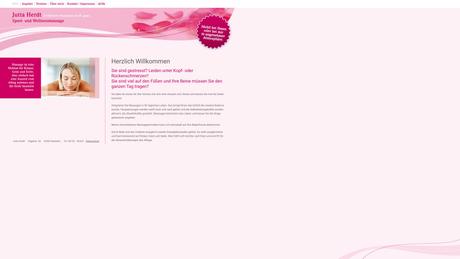 Jutta Herdt zertifizierte Sport- und Wellness-Masseurin (&auml;rztl. gepr.)