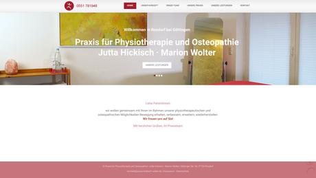 Jutta Hickisch Marion Wolter Physiotherapeutische Praxis