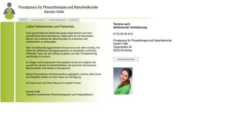 Kerstin V&ouml;lkl Privatpraxis f&uuml;r Physiotherapie
