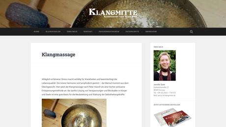 Klangmassage Klangmitte Klangmassage