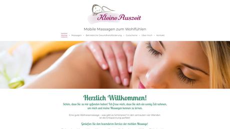 Kleine Auszeit - Mobile Massagen zum Wohlf&uuml;hlen