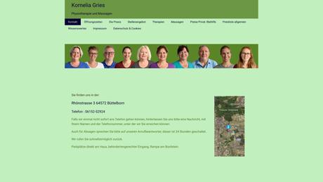 Kornelia Gries Physiotherapeutin