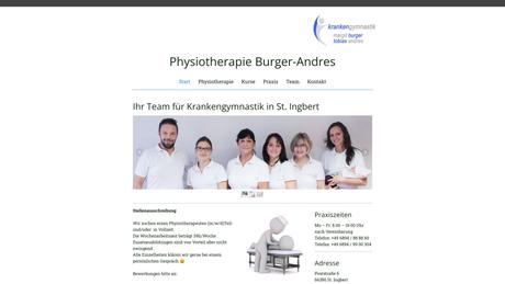 Krankengymnastik u. Massage Heike Huppert, Margit Burger u. Tobias Andres