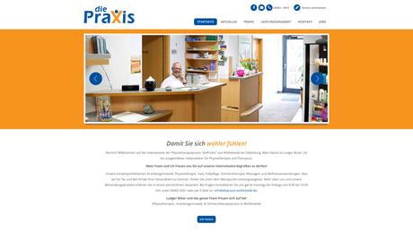 Krankengymnastik und Massage die Praxis