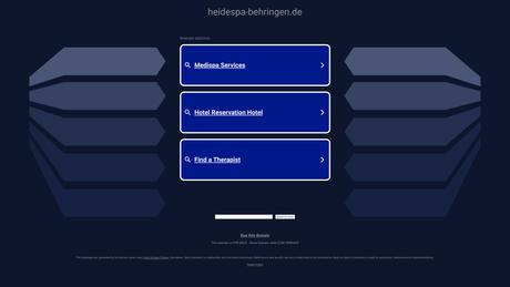 Kronenberg Heide Spa Behringen
